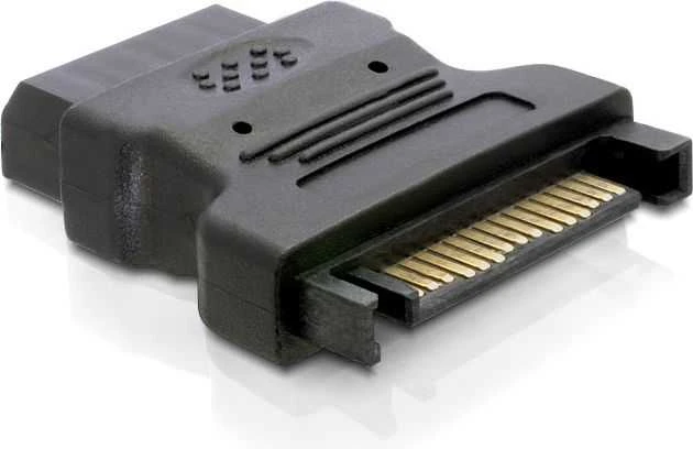 Delock IDE - SATA, Juodas (82326)