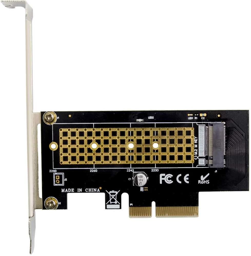 „Delock InLine®“ valdiklis PCIe kortelė 1x vidiniam NVMe M.2 Key M, PCIe x4