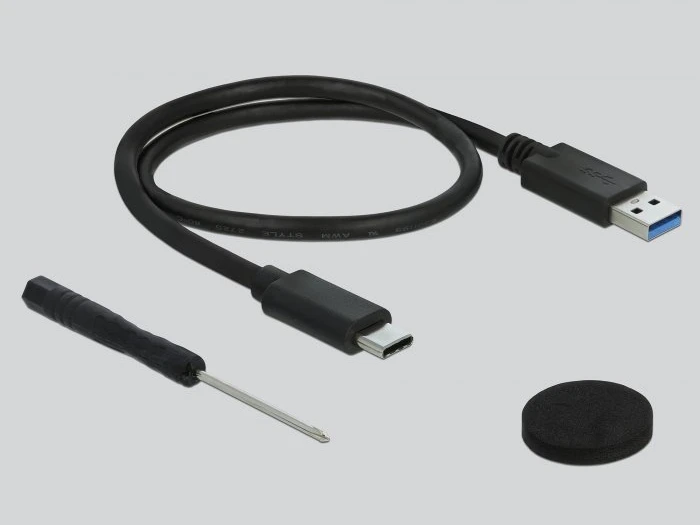 Delock išorinis korpusas skirtas 2,5" SATA HDD / SSD su SuperSpeed USB 10 Gbps