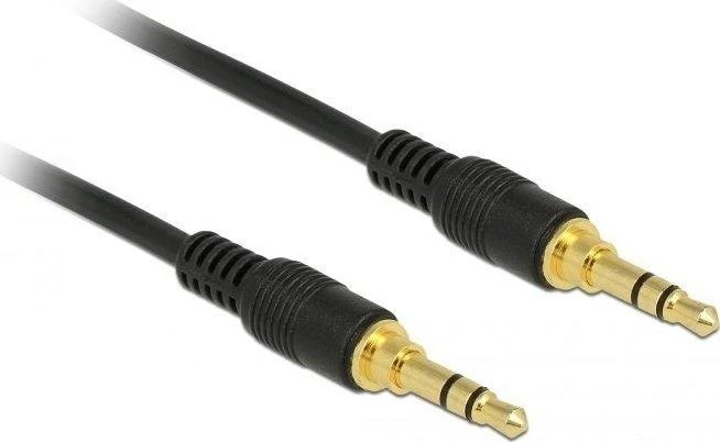 Kabelis Delock Jack 3.5mm - Jack 3.5mm 2m juoda (85549)