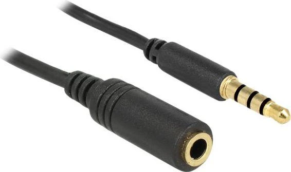 Delock ilginamojo laido garso lizdas 3,5 mm kištukas / lizdas IPhone 4 kontaktas 3 m