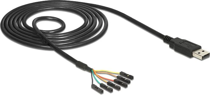 Delock Cable USB kištukas > TTL 6 kontaktų antraštė, viena 1,8 m (3,3 V)