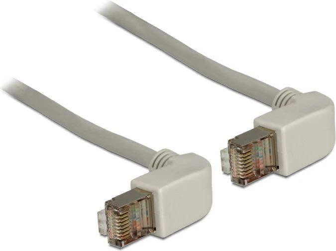 Delock Kabelis RJ45 Cat.5e S/FTP kampinis 0,5 m (83510)