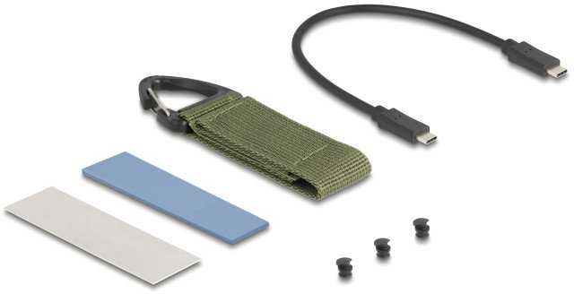 Kieszeń Delock DELOCK M.2 NVMe SSD Gehäuse USB 40 Gbps - werkzeugfrei