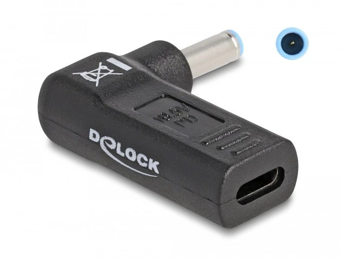 DELOCK nešiojamojo kompiuterio įkrovimo adapteris, USB-C lizdas - HP