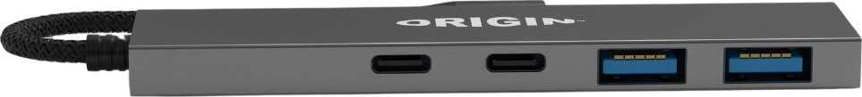 Origins „Origin Storage ORIGIN“ 4 prievadai – 2 USB 3.2 2/C tipo 1 kartos šakotuvas