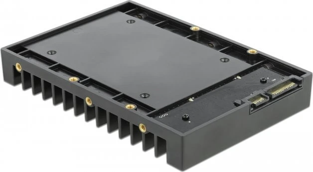 Delock 3,5" tvirtinimo rėmas 2,5" SATA diskui juodas
