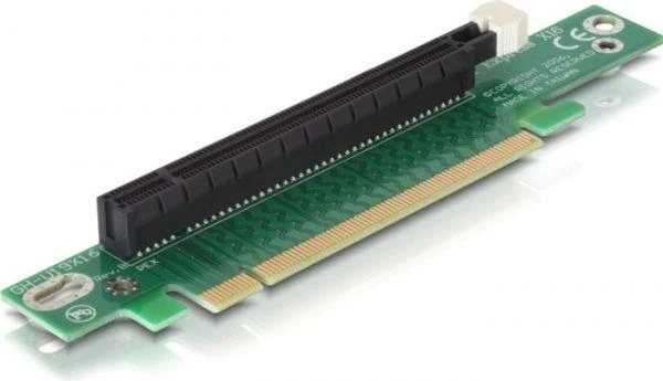 Delock stovo kortelė PCI Express x16, pasukta 90° į kairę