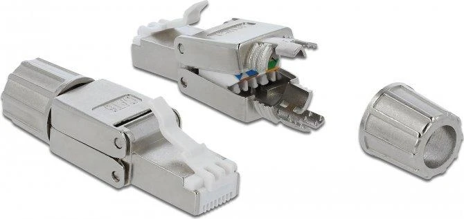 Delock RJ45 kištukas Cat.6 STP be įrankių