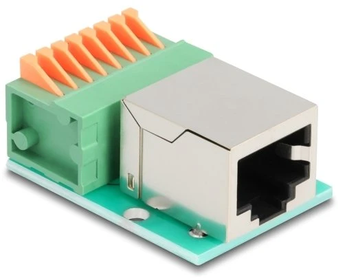 Delock RJ45 lizdas su mygtuku Cat.5e