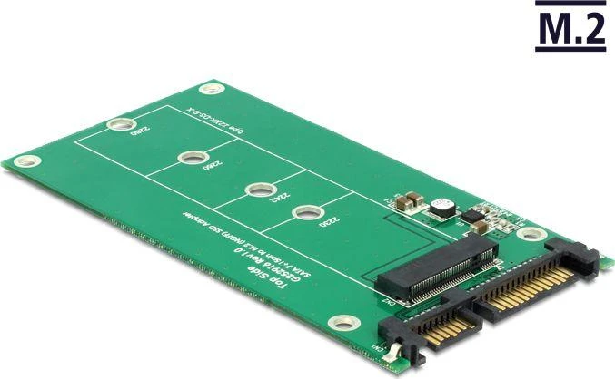 DELOCK Converter SATA 22 Pin > M.2 NGFF