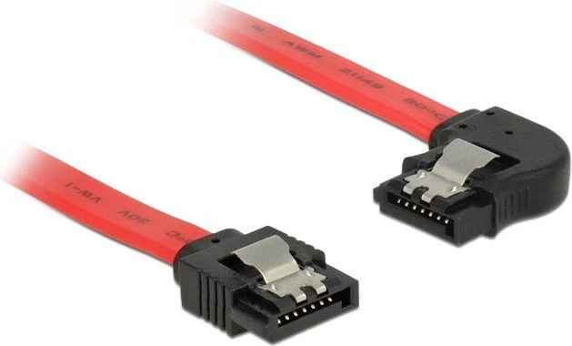 Delock SATA - SATA, 0.3m, Raudona (83963)
