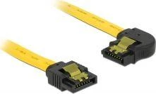 DELOCK Cable SATA 6Gb/s 30cm kairysis/tiesus metalinis