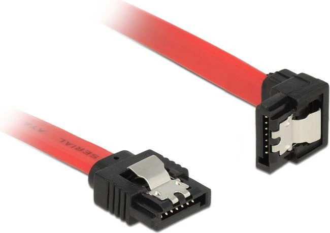 Delock SATA - SATA, 0.3m, Raudona (83978)
