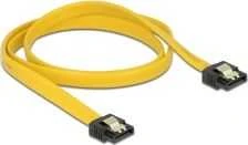 Delock SATA - SATA, 0.7m, Geltonas (82813)
