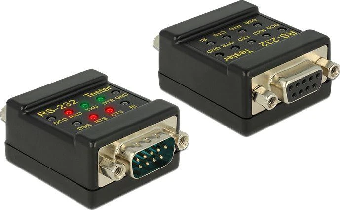 DELOCK RS-232 Tester DB9 female > DB9 male