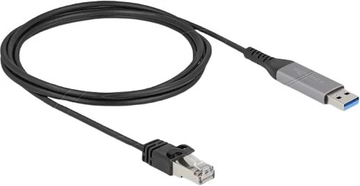 Delock USB LAN kabelis, USB Type-A į RJ45 Gigabit Ethernet 2 m