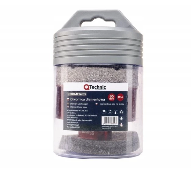 Delphi Tools Deimantinė kiaurymų pjovimo diskas 65mm M14 QTOD-M14/65