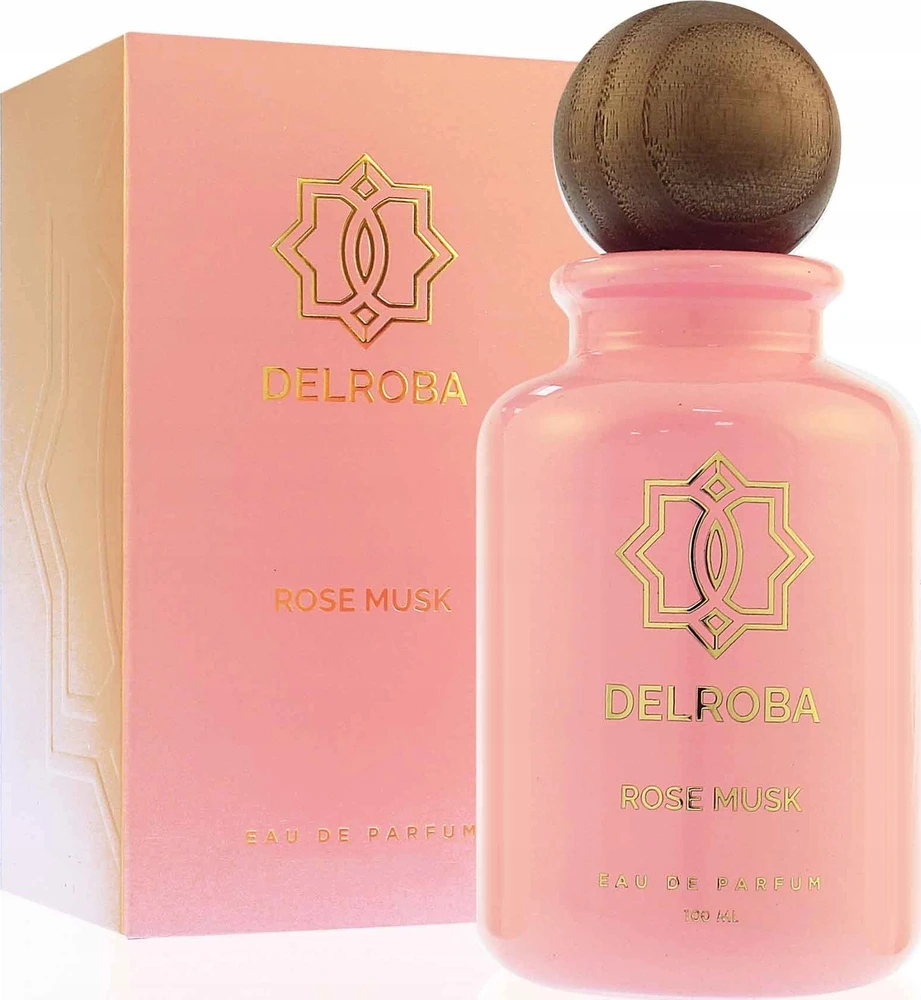 Delroba Rose Musk EDP parfumuotas vanduo moterims, 100 ml