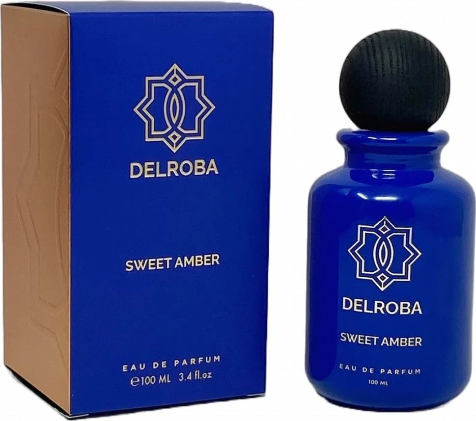 Delroba Sweet Amber EDP parfumuotas vanduo vyrams, 100 ml