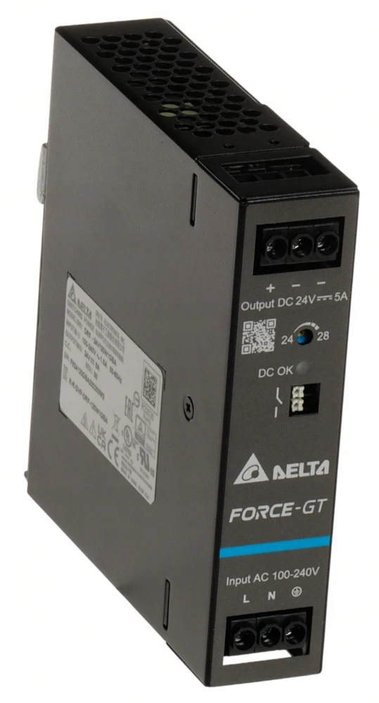 IMPULSINIS MAITINTUVAS DRF-24V120W1GBA FORCE-GT (1 FAZĖ) Delta Electronics