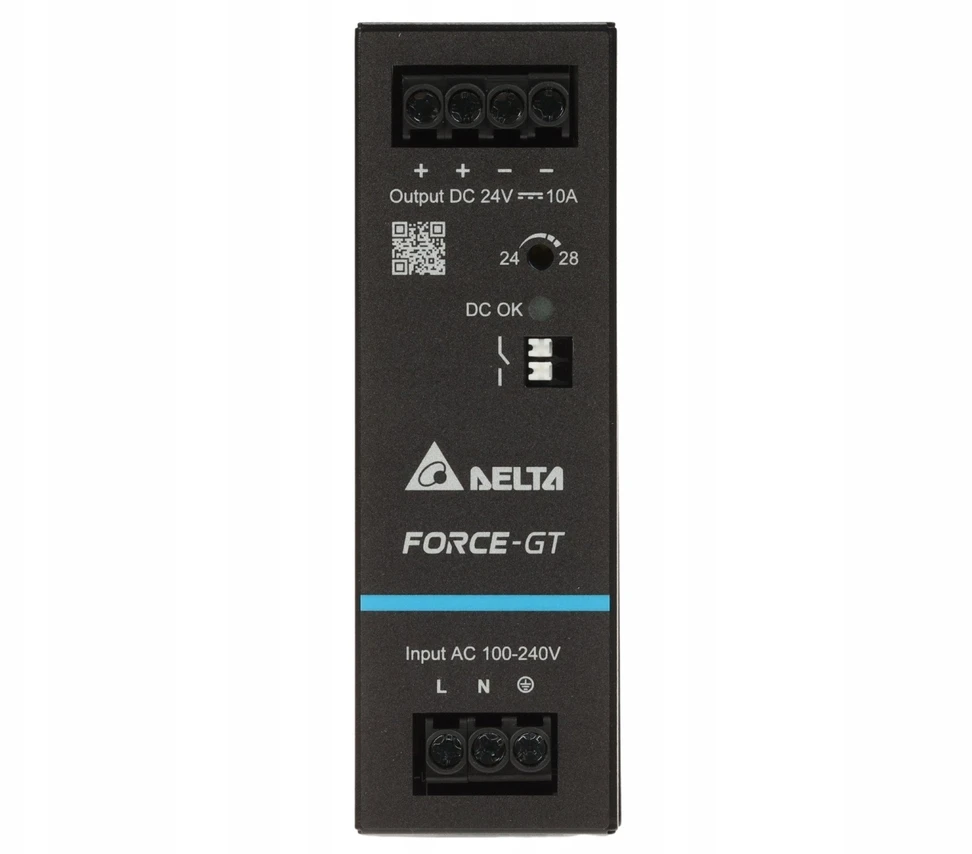 IMPULSINIS MAITINTUVAS DRF-24V240W1GBA FORCE-GT (1 FAZĖ) Delta Electronics