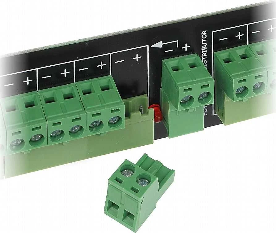 Delta galios skirstytuvas 16x DC išvestis (LZ-16 / R)