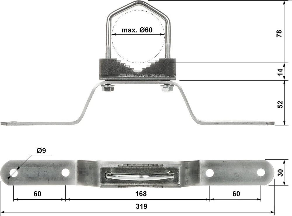 Delta SIENINĖ APKABA OMM-60W6