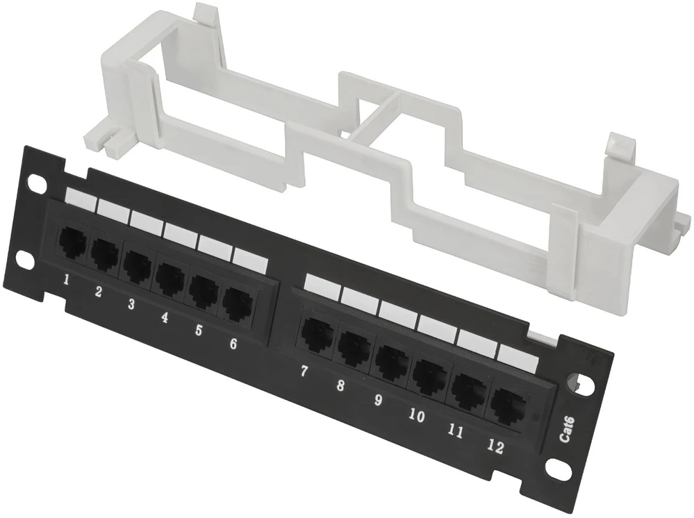 Opti RJ-45 lizdo skydelis PP10-12/RJ/6 10 "