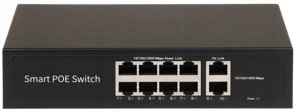 Šakotuvas Jungiklis POE GTX-C1-10-8G2G/X 8 PRIEVADŲ
