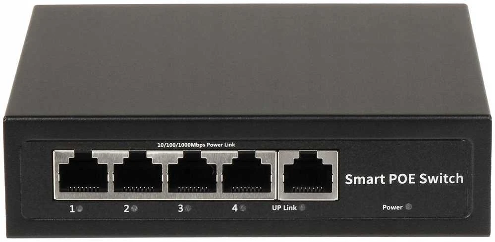 Šakotuvas Delta SWITCH POE GTX-C1-5-4G1G/X 4 PRIEVADŲ