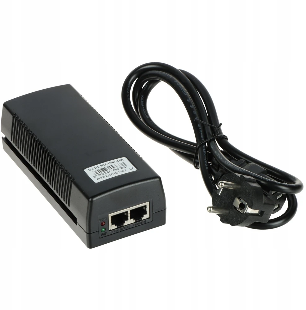 Delta PoE maitinimo adapteris su RJ45 jungtimis