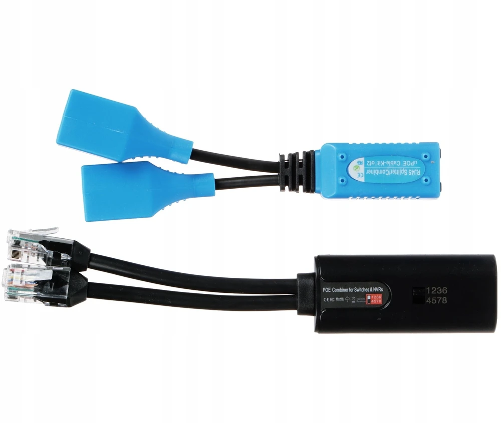 Delta Network ADAPTERIŲ RINKINYS AD-UTP-2W/2G-V2 2x RJ45 / 1x RJ45