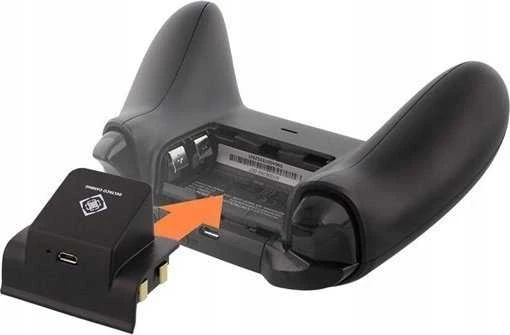 DELTACO GAM-083 Adapteris belaidžiui krovimui, skirtas „Xbox One“ pulteliui, juodas