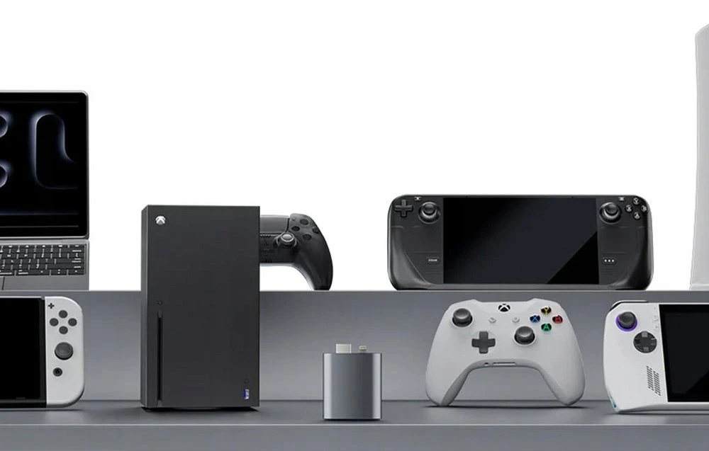 HDMI–USB-C adapteris AR RayNeo akiniams įkrauti