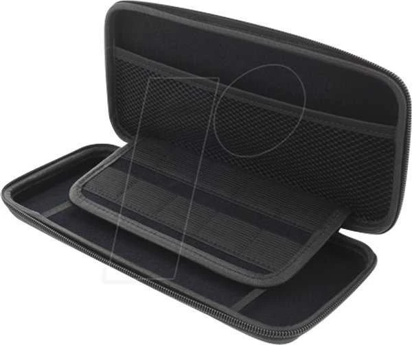 Dėklas DELTACO GAMING Nintendo Switch, 10 kišenių žaidimų, juodas / GAM-089