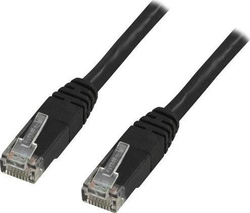 Deltaco DELTACO patchkabel - 7 m - sort