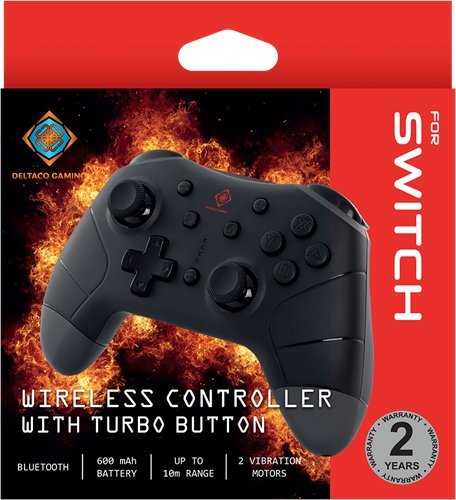 Valdiklis DELTACO GAMING skirtas Nintendo Switch / PC / Android, Bluetooth 2.1, ABS, juodas / GAM-103