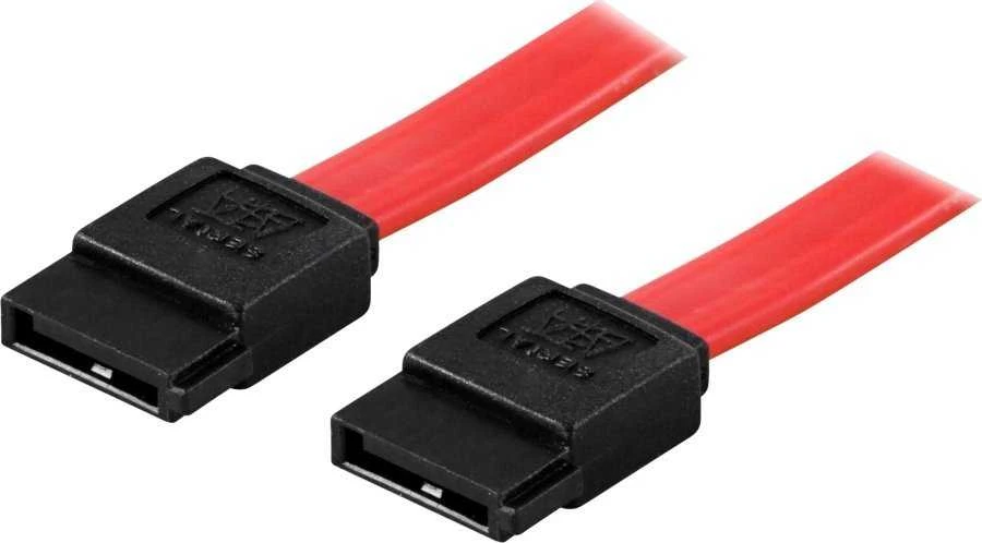 Kabelis DELTACO SATA/SAS, tiesus-tiesus, 0,3 m / SATA-03