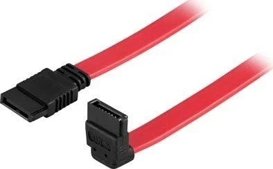 Kabelis DELTACO, SATA/SAS, kampinis, 0,5 m / SATA-05A