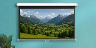 Lubinis šviestuvas Projektoriaus Ekranas - Camrock Matte W 100 100" 16:9 Rankinis Ištraukiamas