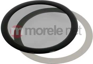 DEMCiflex dust filter 80mm, round – juodos it baltos spalvos