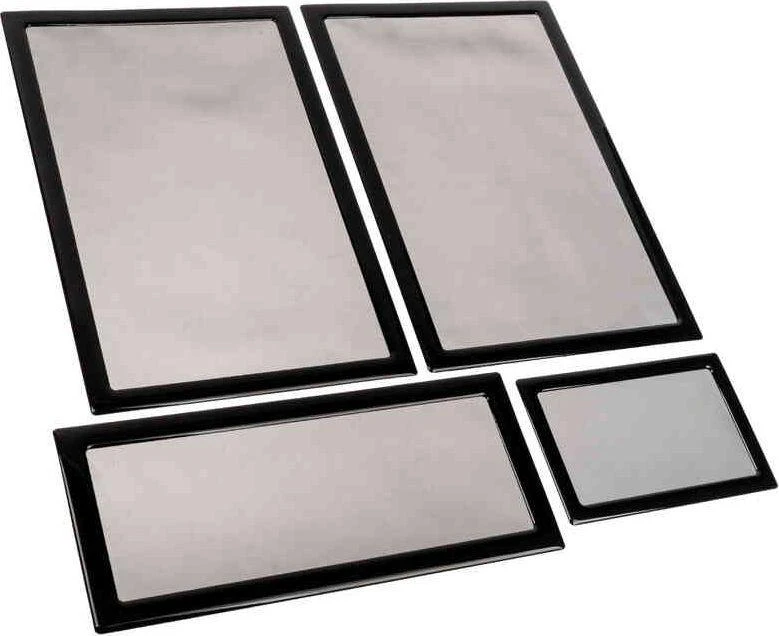 Demciflex dust filter set for Cooler Master MasterBox NR200p - juodos spalvos