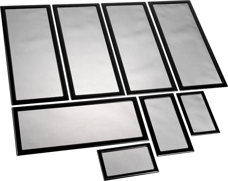 Demciflex dust filter set for Lian Li PC-O11 Air – juodos spalvos