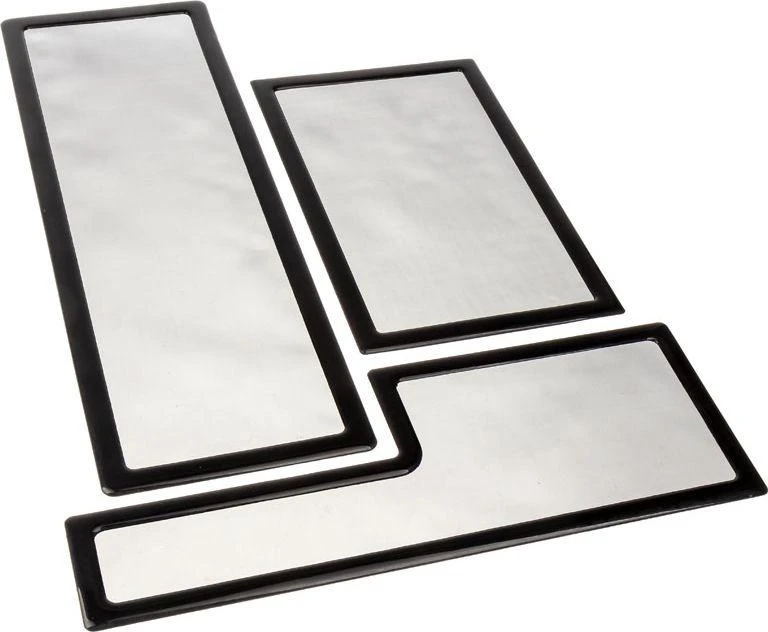 Demciflex dust filter set for PHANTEKS Enthoo Luxe - juodos spalvos