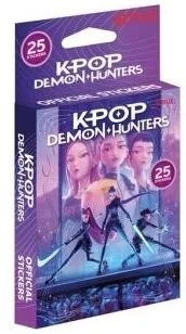 KPOP DEMON HUNTERS kolekcinių lipdukų rinkinys, 25 vnt., KPSTICKER-2026_5