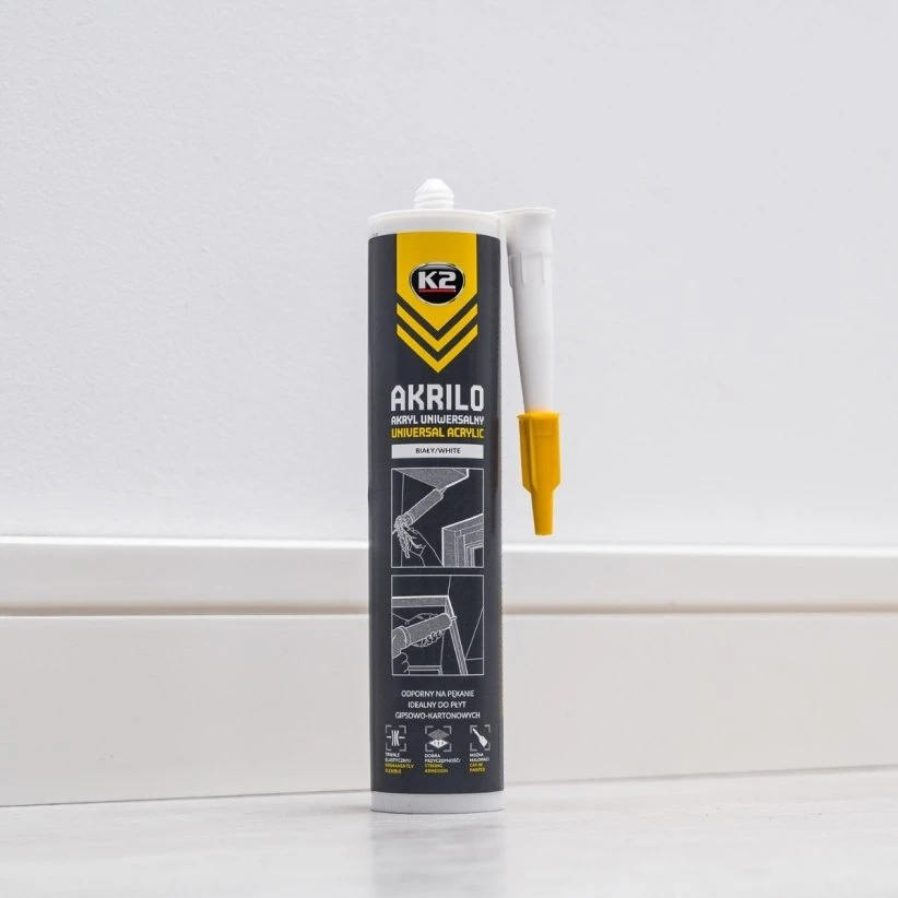 Den Braven K2 AKRYL Baltas 300ml AKRILO