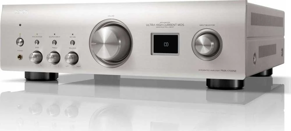 Denon PMA-1700NE integruotas stiprintuvas su šoniniu signalu