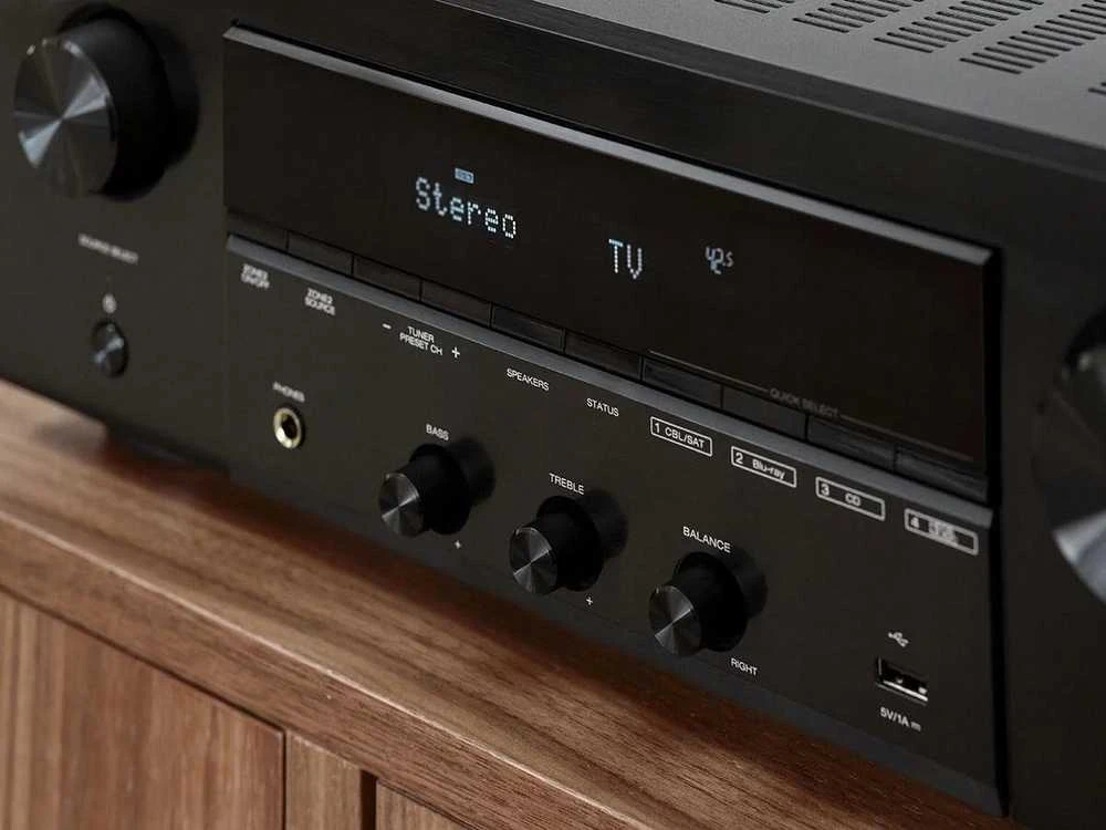 Muzikinis centras DENON DRA-900H tinklinis stereo stiprintuvas su HDMI