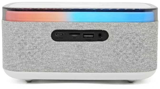 Radijo žadintuvas Denver CRQ-225 su ładowarką indukcyjną